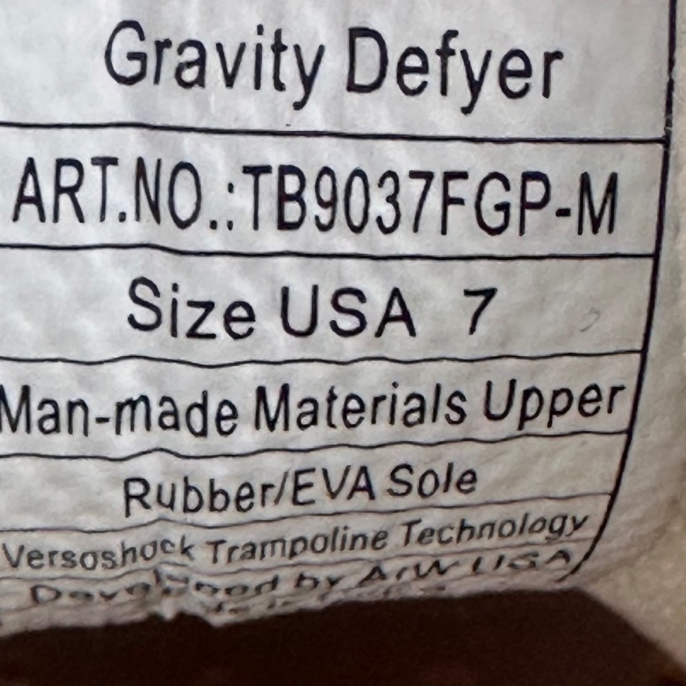 Gravity Defyer Energiya Womens Walking Shoes Gray Pink‎ TB9037FGP VersoShock 7 - Picture 5 of 9